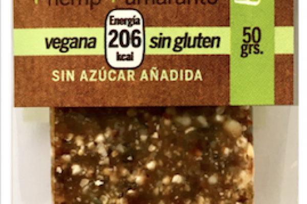 Paquete de 12 BARRITA + PROTEÍNA (Dátil + Amaranto + Cacahuate + Hemp)