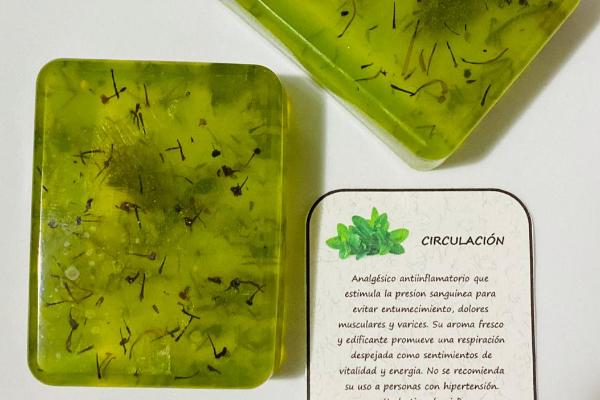 Jabones terapéuticos artesanales