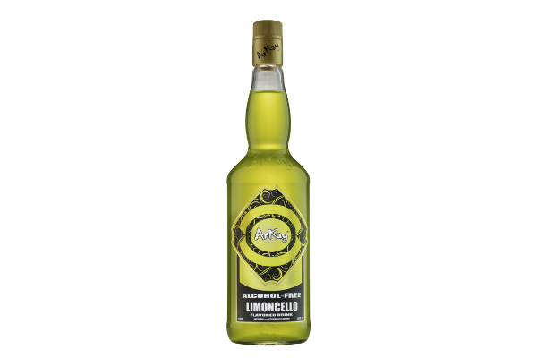 Arkay Bebida No Alcohólica Al Sabor De Limoncello - Botella de 1L